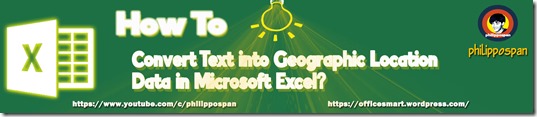 Microsoft Excel Blog Banner